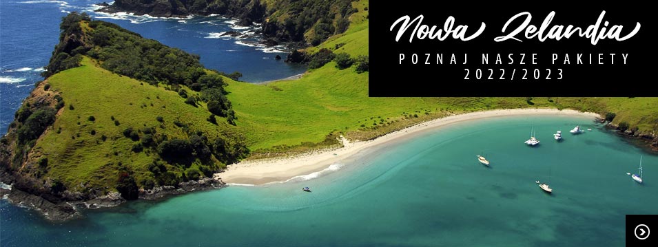 Wycieczki Nowa Zelandia Pakiety zwiedznia na sezon 2023-2024
